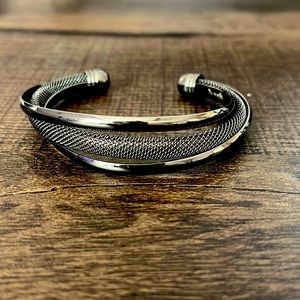 Lia Sophia Gray cuff bracelet